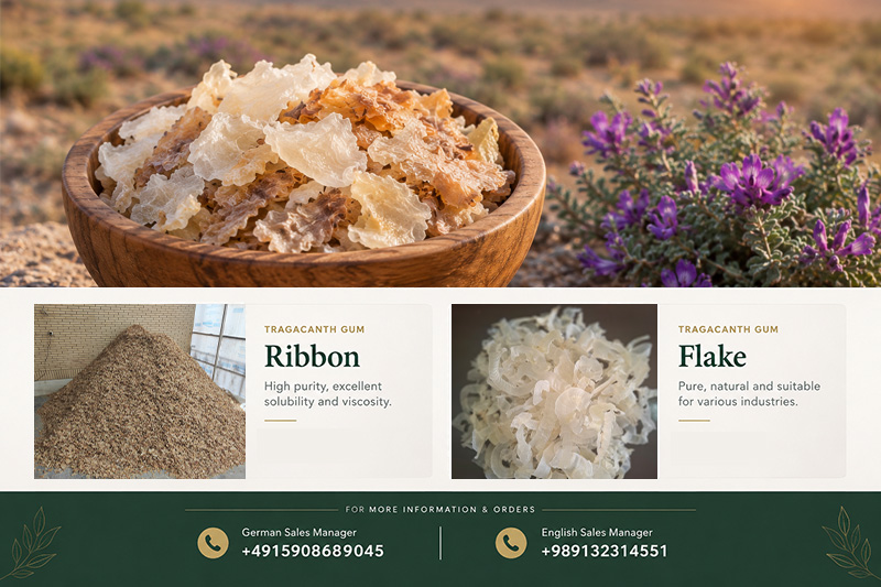 Gum Tragacanth E413 Import Requirements for Germany(+989130358741)